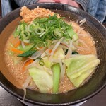 東雲亭 - 野菜たっぷり胡麻味噌ラーメン