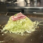 Okonomiyaki Teppanyaki Hidaka - 豚玉シーフード