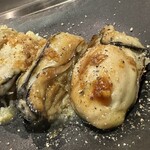 Okonomiyaki Teppanyaki Hidaka - 牡蠣ガーリックバター焼き