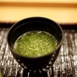 みつき - あおさのお味噌汁