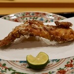 みつき - とらフグカマ唐揚げ