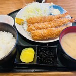 いなよし - エビフライ定食