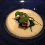 ボッテガ シモーネ - 富山産 甘鯛の鱗焼き 大阪みかん香るクリームソース