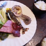 焼肉海鮮幸 - ￥2000幸　海鮮焼き肉セット　