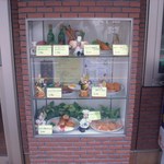 入り口のショーケース