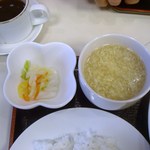 キッチンスズキ - 漬物とスープ