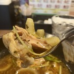 札幌ドミニカ - チキン、タマネギ、水菜