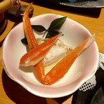 八千代 甲羅本店 - 茹でずわい蟹