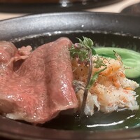 西麻布けんしろう - カニとサーロインのバランスが最高！！