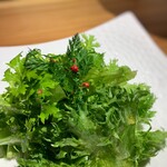 ブラッスリー 航 - 葉っぱのサラダ はちみつドレッシング