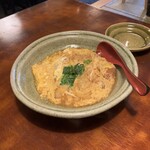 手打ちそば 八溝 - カツ煮。“お出汁しっかり”でアテと言うよりもちゃんとしたお料理。濃ゆ過ぎず美味♡