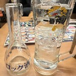 Hidakaya - 吟醸ロック酒20度430円