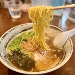 愛幸 - 朝ラー（正油ラーメン）