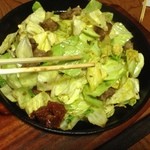 ずみっ！！酒場 やまといも - ビックリ焼きの豚