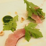 emuN - 金目鯛とヤリイカのタルタル　