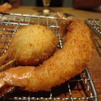 串揚げキッチン だん 十三店 - ？と天使の海老