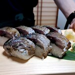 入道 - 焼き鯖寿司