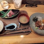 うみからそらへ - ゴマ鯛定食  1400円