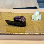 鮨 須藤 - 蛍烏賊の漬(追加)