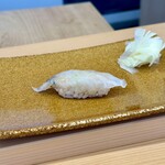 鮨 須藤 - 的鯛(ﾏﾄｳﾀﾞｲ)の昆布〆