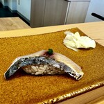 鮨 須藤 - 鰆(ｻﾜﾗ)の叩き