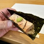 鮨 須藤 - 鮟肝(ｱﾝｷﾓ)出汁煮