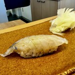 鮨 須藤 - 的鯛(ﾏﾄｳﾀﾞｲ)の昆布〆