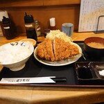 とんかつ まさむね - 上ロースカツ定食①