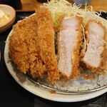 とんかつ まさむね - 上ロースカツ定食③