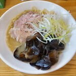 麺や 一想 - 鶏白湯醤油 きくらげトッピング