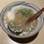 焼き鳥・日本酒ダイニング SAKi - 鶏スープらーめん