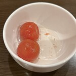 Kamon - 先付けのトマトのマリネ