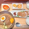 KOREAN KITCHEN かじゃな - 料理写真:韓国そば冷麺＆サムギョプサルセットランチ