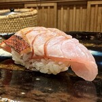 鮨 美幸 - 金目鯛の炙り
