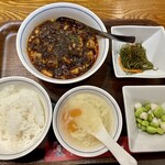 成都 陳麻婆豆腐 - 正宗陳麻婆豆腐のセット　小ライス　