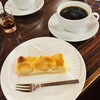 喫茶 銀座 - コーヒー、りんごのタルト