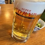 とんかつ大関 - 生ビール中
