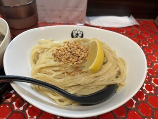 Tsurukame - にんにくつけめん 1,150円 (冷盛)