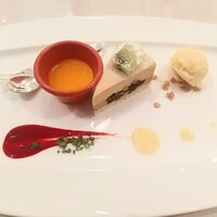 ザ・テラス - デザートプレートも、甘さ控えめで大満足