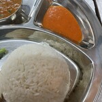 インド料理 ガンダァーラ - アチャール、ライス