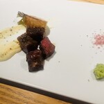 鉄板焼 天 - 厳選国産牛サーロインステーキ