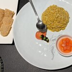 成隆行蟹王府 - 蟹みその炒め物