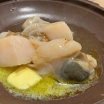 ささき - ホタテ　焼きます