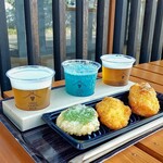 萩城下町ビール MURATA - ■ のみくらべセット　■ 揚げたて天ぷら