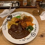 もうやんカレー 利瓶具 - 