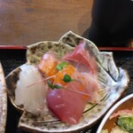 大阪産料理 空 - 追加のミニお刺身