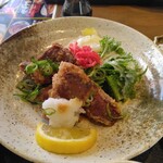 大阪産料理 空 - 赤魚の唐揚げ