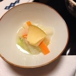 柏屋旅館 - 林檎みぞれ和え 2013.12