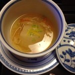 柏屋旅館 - 蕪の蟹あんかけ 2013.12