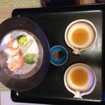 柏屋旅館 - 特別料理の海鮮蒸し 2013.12